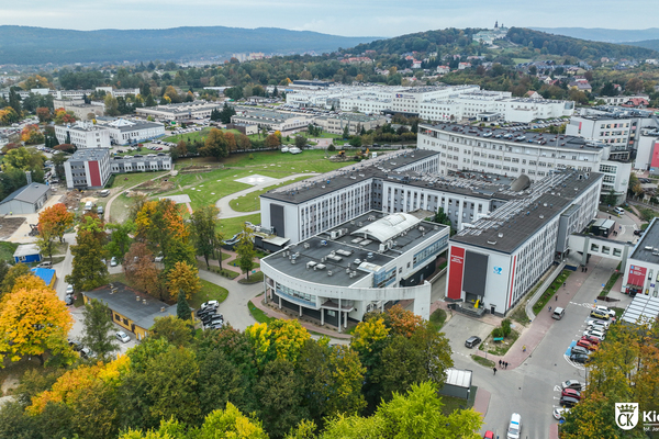 Wojewódzki Szpital Zespolony w Kielcach, zdjęcie z góry
