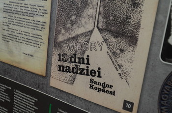 Wystawa poświęconą Powstaniu Węgierskiemu z 1956 roku