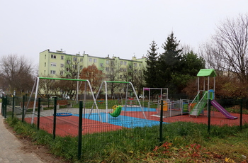 Plac zabaw w Parku Dygasińskiego stworzony w ramach Budżetu Obywatelskiego