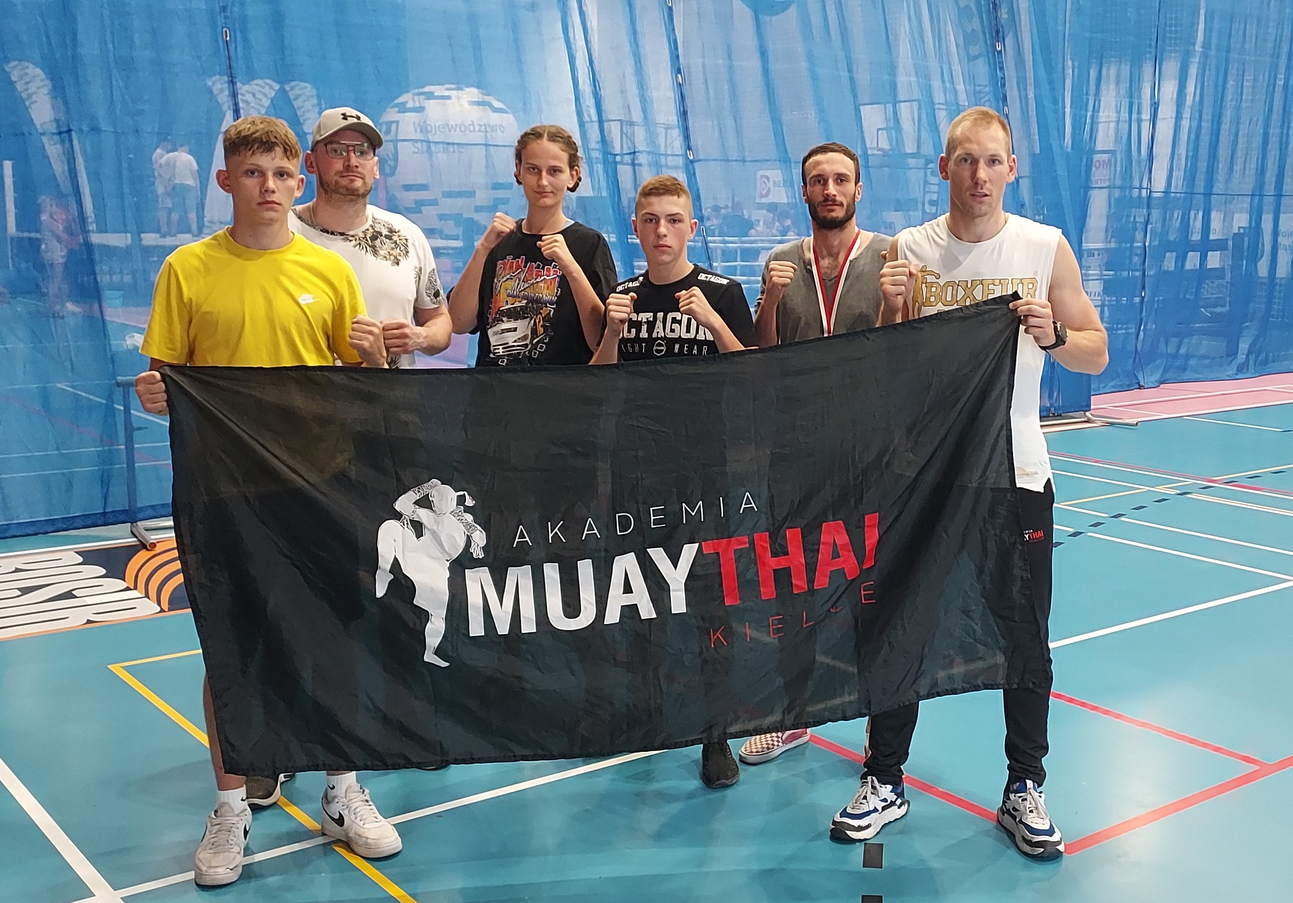 Zawodnicy kieleckiej Akademii Muay Thai