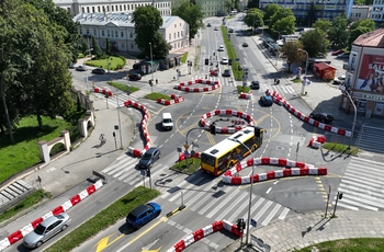Skrzyżowanie ulic Ogrodowej, Jana Pawła i Seminaryjskiej